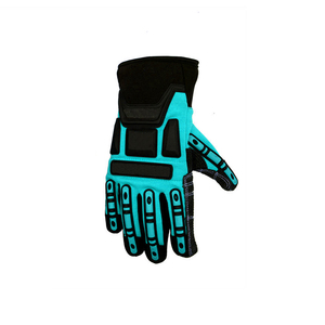 Guantes de Trabajo de Cuero Genuino Personalizados, Guantes de Seguridad para Petróleo y Gas, Guantes Mecánicos Resistentes con Protección TPR, Logotipo Personalizado - Product Image 5