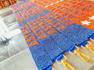 Custom Beaded Hook Bag <b>Strap</b> Handmade <b>Adjustable</b> Shoulder Crossbody Purse Durable Waterproof Colorful Design Wholesale - Product Image 5