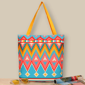 Bolsa de Mano Resistente de Lona 100% Algodón Puro con Diseño Ecológico y Logotipo de Marca, Ideal para Compras y Uso Diario - Product Image 3