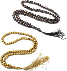 ลูกประคำอิสลามสำหรับการสวดมนต์ การทำสมาธิ และการประกอบพิธีกรรม ทำจากลูกปัดทรงกลมเพื่อการเคลื่อนไหวของนิ้วมือที่ง่ายดายระหว่างการซิกร - Product Image 6