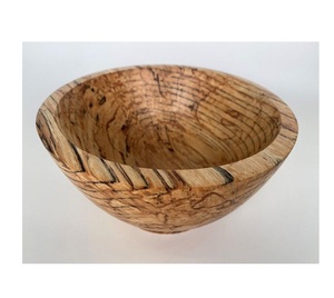 Bol de service de style américain en bois de manguier, écologique, léger, fait main, durable, pour la décoration de la maison et la présentation des aliments lors de fêtes - Product Image 4