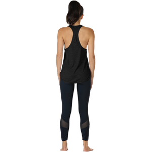 Custom Embroidery Logo High Stretch Crew Neckline Sleeveless Rib Knit Vest Gym Fitness Ribbed Tank <b>Top</b> for Women - Product Image 3