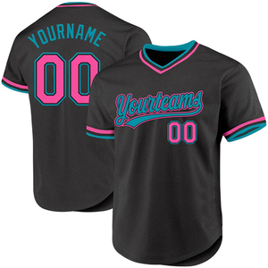Maillot de baseball USA à boutons, uniforme personnalisé pour jeunes, adultes, hommes, femmes, vêtements de sport - Product Image 1