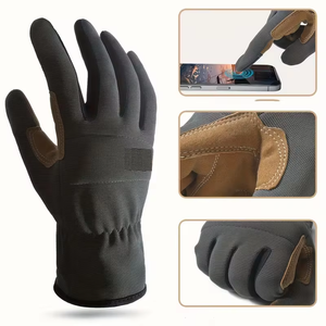 Gants de travail anti-vibration, anti-coupure, en cuir de qualité supérieure, robustes, pour mécaniciens, anti-choc, résistants aux chocs - Product Image 3