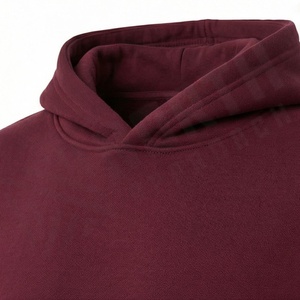 Sweat-shirts à capuche personnalisés 100 % coton molletonné 320 GSM, épais, prix usine, doux, chauds, confortables, avec poche, vente en gros - Product Image 4
