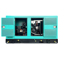 KATHER Hochleistungs-Schallgedämpfter Dieselgenerator 40kVA 50kVA 60kVA 80kVA AC 3-Phasen-Stromaggregat Wohnbereich Notstromstation