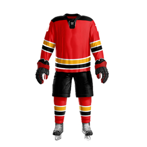 Unisex Adult Ice Hockey Jersey And Uniform Polyester Quick Dry Breathable Performance Fit - Product Image 5