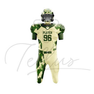 Uniformes de Fútbol Americano Juvenil de Alta Calidad para Entrenamiento, Uniforme de Fútbol Americano de 12 Paneles Cosido con Alta Calidad - Product Image 5