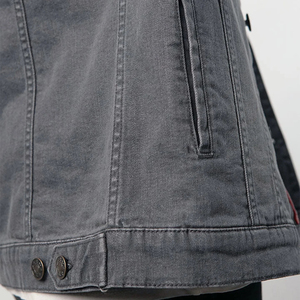 Classic Fit <b>Lightweight</b> Trucker Jean <b>Jacket</b> For Men Stylish Durable Men's <b>Denim</b> <b>Jacket</b> Casual Everyday Wear - Product Image 5
