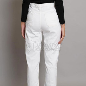 Pantalones Vaqueros de Último Diseño con Servicio OEM para Mujer, Cómodos y de Primera Calidad - Product Image 4