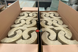 Fabricated Rockwool products pipe shape Pipe Cheap Price Rock <b>Wool</b> Batts sheet Insulation Mineral <b>Wool</b> Roll Rock <b>Wool</b> Blanket - Product Image 4
