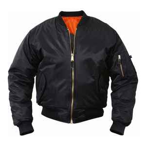Classic Eco-Friendly Polyester/Cotton Bomber <b>Jacket</b> <b>for</b> <b>Men</b>-British Fur Front Logo <b>Summer</b> - Product Image 3
