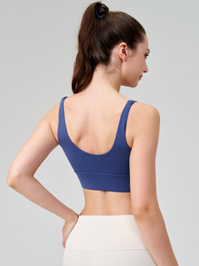 Soutien-gorge de sport pour femme à bretelles larges en U pour le yoga, la remise en forme et les activités de plein air - Product Image 2