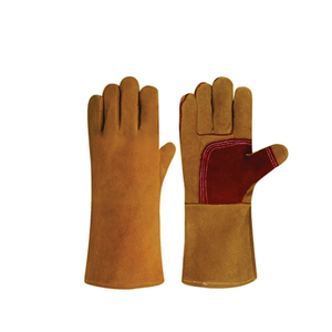 Holy Signs International AB Grade Brown Cowhide Leather Durable Powder-Free Silicone-Free <b>Latex</b>-Free Sterile Straight <b>Gloves</b> - Product Image 1