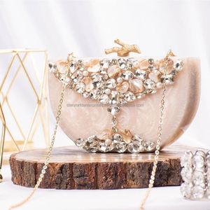 Bolso de mano de noche hecho a mano de resina epoxi, bolso de mano de resina con temática de Ángel, estilo antiguo para decoración de boda y regalo - Product Image 6