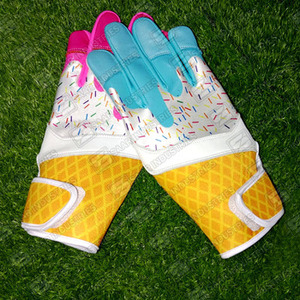 Guantes de Bateo de Béisbol Profesionales de Cuero Vacuno con Logotipo y Diseño Personalizados para Entrenamiento de Béisbol/Sóftbol, Tallas Personalizadas - Product Image 5