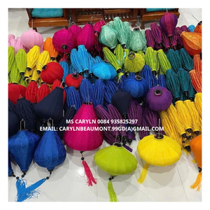 Bulk Wholesale Vietnamese Hoi <b>Bamboo</b> Silk <b>Lanterns</b> Full Sizes Wedding Party Festive Decorations <b>Lantern</b> Handmade Vintage Style - Product Image 2