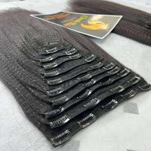 Vente en gros de vrais cheveux vietnamiens Ins Real Hair 100% Remy Extensions de cheveux sans coutures droites Invisible Long Natural Original - Product Image 1