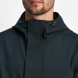 Long Length Waterproof Windbreaker <b>Jacket</b> for <b>Men</b> Windproof <b>Lightweight</b> <b>Rain</b> Outerwear Suitable for Travel and Daily Use - Product Image 3
