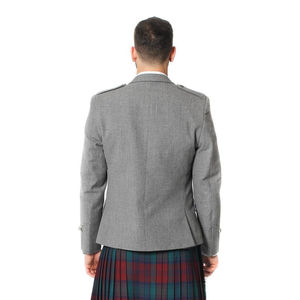 Chaquetas de Kilt Modernas de Lana Tweed Estilo Príncipe Charlie Personalizadas para Hombre, Chaqueta de Kilt Escocesa al por Mayor con Chaleco - Product Image 5