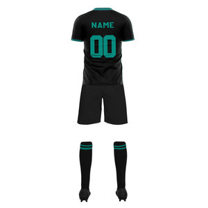 High Quality Quick Dry Soccer Wear Thailand T Shirts Uniform Team Soccer Jersey Sublimation Football Jersey <b>Men</b> With LOW MOQ - Product Image 3