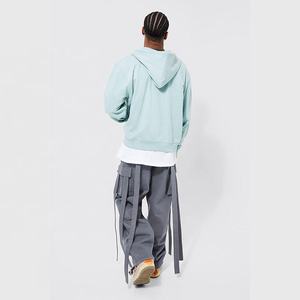 Recién llegado, sudaderas con capucha para hombre, patrón sólido único, Material polar transpirable para la temporada de invierno, logotipo personalizable - Product Image 3