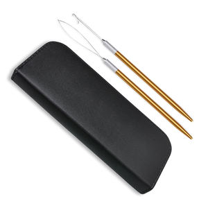 Kit de pinzas para extensiones de cabello, juego de herramientas profesionales para instalación y extracción de extensiones de cabello en salones de belleza - Product Image 2