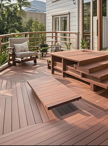 WPC Outdoor Flooring for Luxury Resort Board walks Weatherproof UV Resistant Co-extrusion Vietnam Manufacturer Direct Supply - Product Image 5