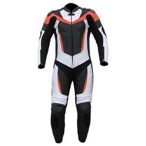 Traje de Motociclismo Personalizado al por Mayor, de Cuero, Impermeable, Ignífugo, para Motocross y Carreras, Transpirable - Product Image 6