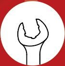 ประแจวงล้อแบบรวม100ตันพร้อมฟังก์ชันป้องกันการลื่นและ80% โค้งมนเกรด DIY ปลายสองด้านปรับแต่งได้ - Product Image 5