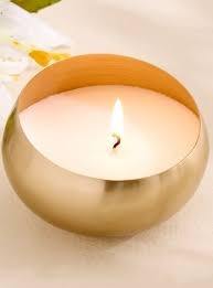 Portavelas Decorativo de Metal Personalizado, Forma de Ola Redonda, con Acabado Mate en Dorado y Negro, Disponible en Global Buyers - Product Image 4