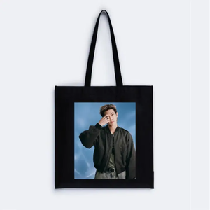ของขวัญพิเศษพิมพ์ลายไอดอลตามสั่ง คอนเสิร์ตเคป๊อป 2026 กระเป๋าสะพายไหล่ซิปแฟชั่นผู้หญิง ผ้าแคนวาสนุ่ม ผ้าอ๊อกซ์ฟอร์ด - Product Image 5