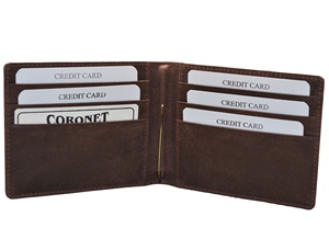 Porte-cartes/étui en cuir véritable de qualité supérieure, design tendance et protection RFID – Forte demande pour cartes de crédit (vente en gros) - Product Image 3