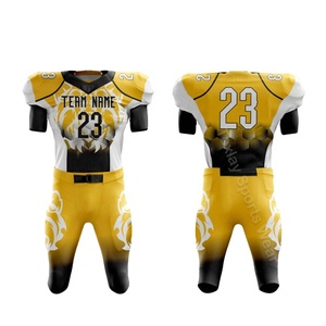 ชุดเครื่องแบบฟุตบอลอเมริกันสำหรับทุกเพศระบายอากาศไซส์ใหญ่พิเศษ100% โพลีเอสเตอร์ปรับแต่งได้ฤดูร้อนกีฬา - Product Image 5