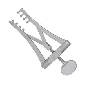 Retractor Mastoides Allport 4X4 con Puntas Afiladas de 7.5cm, Acero Inoxidable, Manual, Certificado CE, Cirugía Plástica, Dentavex DC-S-9 Clase I - Product Image 4