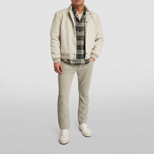 แจ็คเก็ตบอมเบอร์กันน้ำแบบสั่งทำขายส่ง OEM แบบกลับด้านได้ สีพื้น ผ้าแคนวาสคุณภาพดีที่สุด แขนยาว ทนทาน เหมาะสำหรับฤดูหนาว - Product Image 2