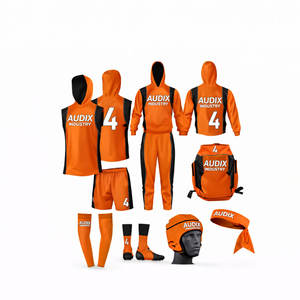 Suministro al por Mayor de Uniformes de Fútbol 7v7 Personalizados, Conjunto de Camiseta y Pantalones Cortos Sublimados, Kit Completo para Equipo, Unisex, para Adultos, Paquete Deportivo - Product Image 1