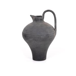 Jarra Xander Rústica Vintage de Cerámica Negra, Jarrón de Cerámica Ecológico para Mesa de Jardín, con Orificio de Drenaje, Decoración Moderna para el Hogar y el Jardín - Product Image 2