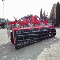 Arado de Discos de Alta Calidad con Motor Diésel de 3 Filas Montado en Tractor, Bomba de Motor para Labranza Profunda y Aflojamiento del Suelo