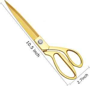 Golden Professional 12 Inch Heavy Duty <b>Sewing</b> Fabric <b>Scissors</b> Industrial Sharp Steel Shears with Smooth Edge for Leather Cutting - Product Image 2