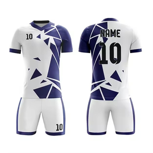 Custom Soccer Jersey Set Dry Sublimated Football Uniform OEM Team Wear Personalized Club Training Kit Manufacturer <b>By</b> RexFit - Product Image 1