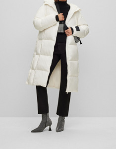 Manteau épais de haute qualité pour femmes, col en fourrure, coton, OEM personnalisé, coupe ample, imperméable, rembourré en coton, doudoune d'hiver - Product Image 3
