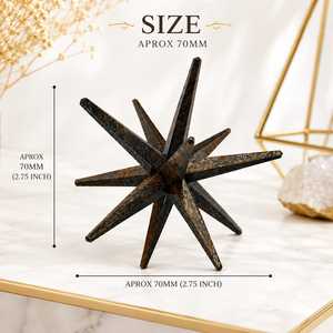Étoile de Merkaba à 12 Pointes en Cristal de Bronzite Écologique, Pierre Naturelle, Pierre Précieuse, Fournisseur en Gros de Feng Shui - Product Image 2