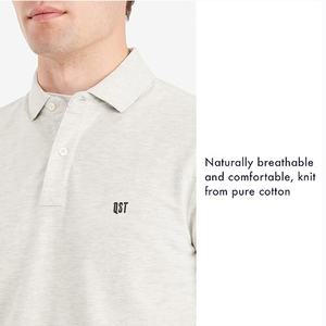 Polo de secado rápido para hombre con logotipo personalizado que absorbe la humedad, Polo de manga corta para hombre, Polo original de verano para hombre - Product Image 5