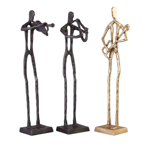 Sculpture en aluminium texturé pour la décoration de maisons de luxe, ajoutant profondeur et dimension à tout thème d'aménagement intérieur - Product Image 1