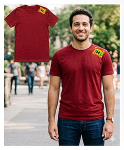 เสื้อยืดผู้ชายไซส์ใหญ่ ระบายอากาศได้ดี ผ้าฝ้าย 100% ทรงปกติ เป็นมิตรกับสิ่งแวดล้อม แห้งเร็ว สตรีทแวร์ น้ำหนัก 180 กรัม ผลิตตามแบบ OEM ขายส่งจากบังกลาเทศ ปี 2026 - Product Image 1