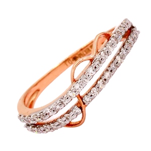 แหวนเพชรคลาสสิคสำหรับวันครบรอบจาก Djewels Lab Grown Diamond ทองคำแท้ 14K ทรงกลมเจียระไนแบบบริลเลียนท์ รับรองโดย IGI & INGEMCO ราคาขายส่ง - Product Image 4