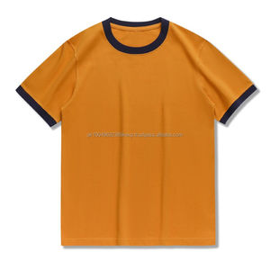 Camiseta de algodón de manga corta oversize para hombre, la más vendida, personalizada, lisa, estilo vintage, transpirable - Product Image 1