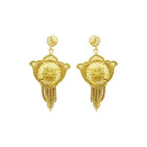 Wholesale 14K18K24K Micron Gold Plated Dubai Style Heavy <b>Bridal</b> Long Jewelry Set Traditional Turkish Design Fashion Jewelry Sets - Product Image 6