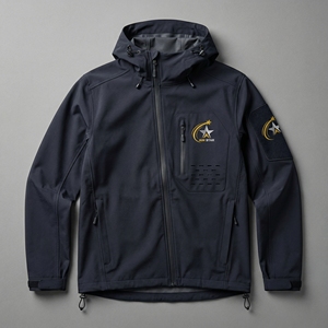 Premium <b>Soft</b> <b>Shell</b> Windbreaker <b>Jacket</b> Lightweight Waterproof Windproof Stand Collar Zipper Solid Color OEM Manufacturer <b>Hood</b> - Product Image 1